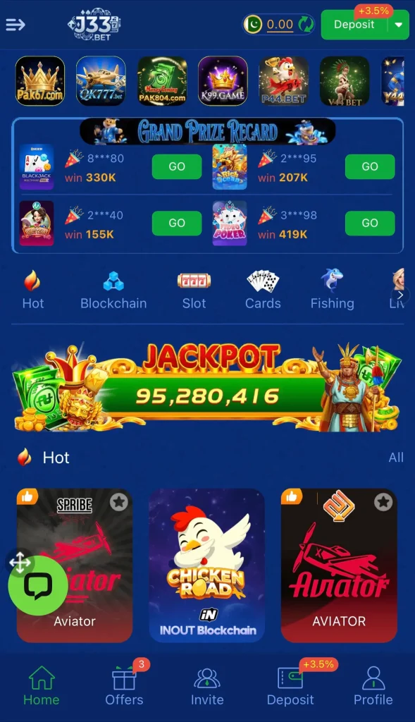 J33 BET Game