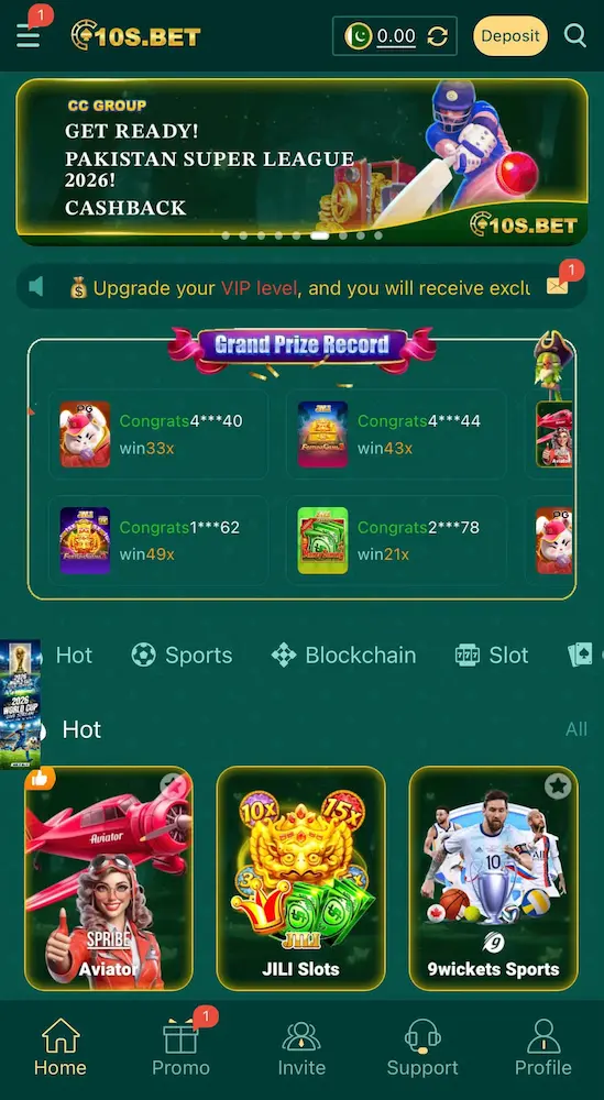 10SBet Game