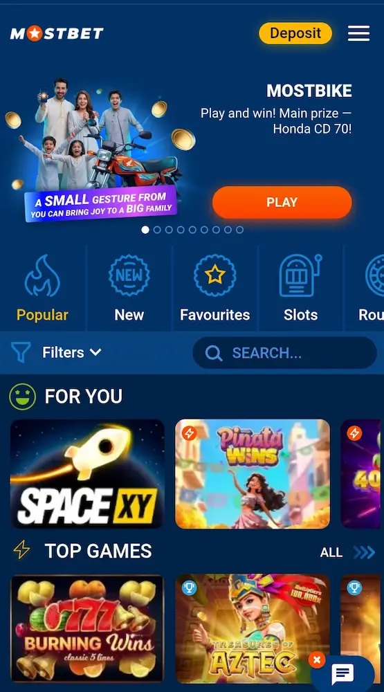 MostBet Game Real Earning App in Pakistan