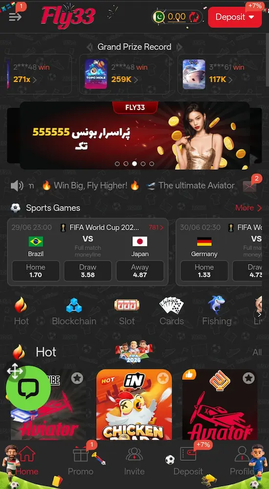 Fly33 Game